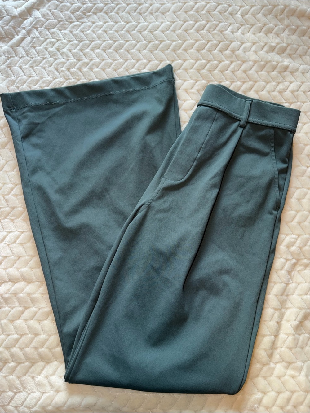 Halara Flex Work Series Wide Leg Pants Inseam 30” Teal Size XS NWT